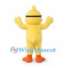 Duck Mascot Costume in Yellow with Blue Goggles