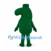 Dollar Sign Mascot Costume in Green with White Belly