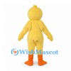 Duck Mascot Costume in Yellow with Orange Feet