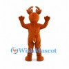 Reindeer Mascot Costume in Orange Brown with White Chest