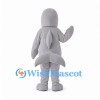 Dolphin Mascot Costume in Gray with White Belly