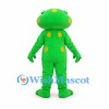 Frog Mascot Costume in Green with Yellow Spots
