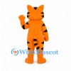 Tiger Mascot Costume in Orange with White Muzzle