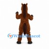Horse Mascot Costume in Brown with Dark Mane