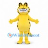 Cat Mascot Costume in Yellow with Black Spots