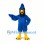 Blue Jay Mascot Costume with Yellow Beak and Feet
