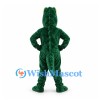 Crocodile Mascot Costume in Green with Long Toothy Snout