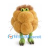Berry Creature Mascot Costume in Tan with Green Legs