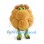 Berry Creature Mascot Costume in Tan with Green Legs