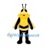 Bee Mascot Costume in Yellow and Black with Long Wings