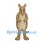 Armadillo Mascot Costume in Tan with Segmented Shell