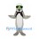 Dolphin Sailor Mascot Costume with White Cap and Green Sunglasses