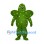Cactus Mascot Costume in Green with Yellow Spines