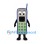 Mobile Phone Mascot Costume in Gray with Green Keypad