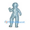 Astronaut Mascot Costume in Silver with Black Visor
