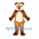 Dog Mascot Costume in Brown with Cream Belly