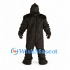 Gorilla Mascot Costume in Black with Chest Plate Details