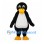 Penguin Mascot Costume in Black with White Belly