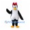 Penguin Mascot Costume with Red Head Bow