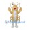 Lobster Mascot Costume in Cream with Long Antennae and Claws