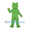 Dinosaur Mascot Costume in Light Green with Yellow Belly
