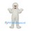 Yeti Mascot Costume in White with Large Paws