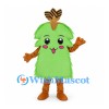 Tree Mascot Costume with Green Leaf Body and Brown Branches