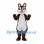 Squirrel Mascot Costume in Brown with White Belly and Pink Nose