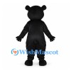 Bear Mascot Costume in Black with Tan Muzzle