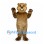 Beaver Mascot Costume in Brown with Buck Teeth and Flat Tail