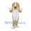 Hound Dog Mascot Costume in Tan with White Belly and Long Ears