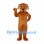 Dog Mascot Costume in Brown with Floppy Ears