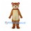 Bear Mascot Costume in Brown with Cream Belly