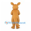 Kangaroo Mascot Costume in Tan with Cream Belly and Pouch