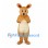 Kangaroo Mascot Costume in Tan with Cream Belly and Pouch