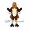 Eagle Mascot Costume in Brown with Layered Tail Feathers
