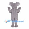 Koala Mascot Costume in Gray with Large Round Ears
