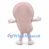 Ear Mascot Costume in Pink with White Gloves