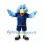 Bird Mascot Costume in Blue with Navy Sports Outfit