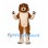 Dog Mascot Costume in Brown with Cream Belly and Paws