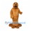 Walrus Mascot Costume in Brown with Large Flippers