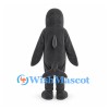 Shark Mascot Costume in Gray with White Belly and Side Fins
