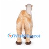 Camel Mascot Costume in Cream with Hump and Four Legs
