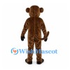Monkey Mascot Costume in Brown with Cream Face and Long Tail