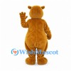 Bear Mascot Costume in Golden Brown with Cream Muzzle