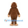 Gorilla Mascot Costume in Brown with Large Beige Belly