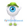 Eyeball Mascot Costume with Green Bucket Hat