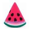 Watermelon Slice Mascot Costume with Black Seeds