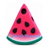 Watermelon Slice Mascot Costume with Black Seeds