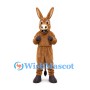 Brown Donkey Mascot Costume with Long Ears